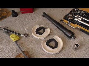 W124 Project - I start assembly of the front suspension