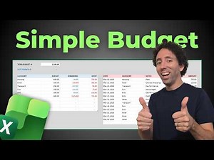 How to Make a Simple Budget in Excel (Quick & Easy)