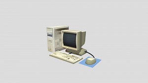 Computer - Download Free 3D model by Jaycesiren
