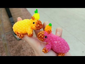 Loomigurumi Capybara Tutorial (Rainbowloom)