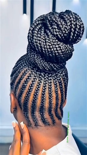 Astonishing Cornrows ♥️❤️🩷🔥