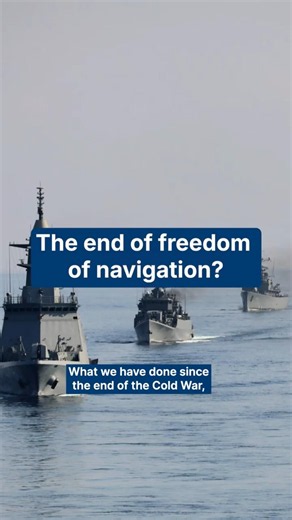 The end of freedom of navigation?