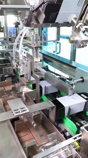 Automatic cartoning machine will replace factory labor in the future.