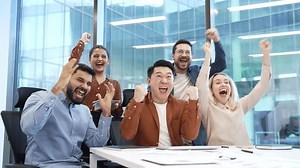 Group Happy Excited Business People Watching Stock Footage Video (100% Royalty-free) 3724278697 | Shutterstock