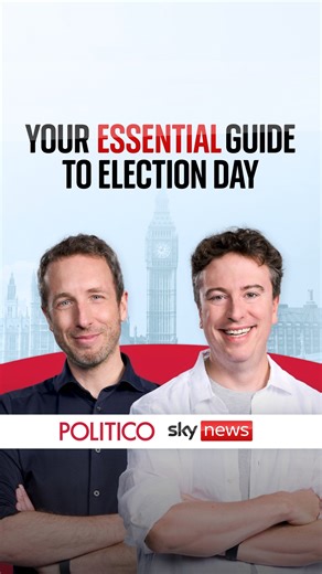 Friday's episode of Politics at Jack and Sam’s Daily is out now 🎙️ 🔵 The poll making Labour and the Conservatives uncomfortable 🔴 Will Rishi find divine inspiration from the Pope? ⚫️ With Politico's Jack Blanchard and Sky's Sam Coates Listen to hashtag#PJAS here 🎧 https://trib.al/6PSAEzv | Sky News