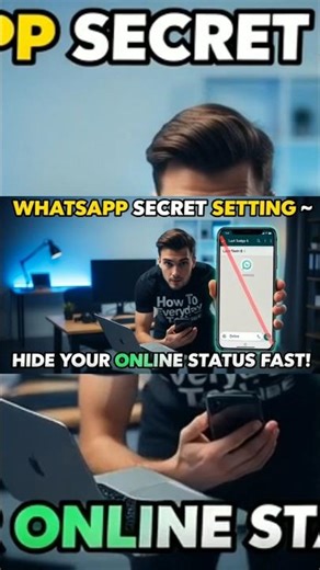 how to edit your online status / check who can see you online