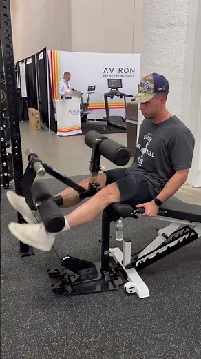 REP leg extension/ leg curl bench attachment from Home Gym Con!