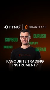 And which instrument do you prefer to trade? | FTMO | FTMO.com