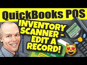 QuickBooks POS Inventory Scanner - Edit A Record