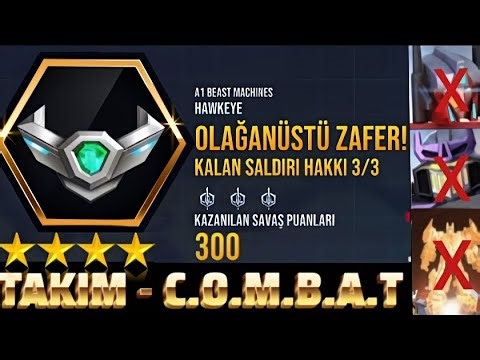 Transformers earth wars 4 yıldız takım ve combatla ittifak savaşı DARK PLANET VS A1 BEAST MACHINES