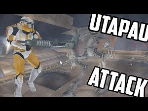 Star Wars Battlefront 2 Mods/Maps #177 [Utapau Attack]