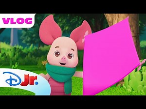 Me & Winnie the Pooh | Piglet Saves His Kite 🪁 | @disneyjr - Videos For Kids