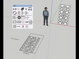 How to export dxf file using nesting plugin in sketchup