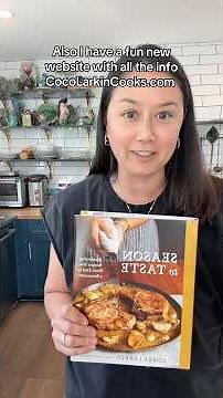 My book is finally here and ready for presale!! Season to Taste #cooking #recipe #cookbook