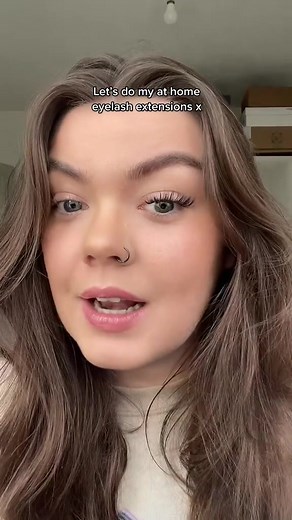 DIY Semi Permanent Lash Extensions At Home Tutorial