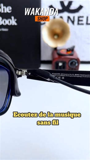 Capture tes moments grâce aux lunettes de soleil intelligentes 📸 Caméra intégrée pour des photos et vidéos POV en un clic 🎧 Audio open-ear : musique & appels, oreilles libres 🗣️ Assistant vocal : “Dis Siri/Google…” et c’est parti 🌤️ Teinte réglable selon la lumière 👉 Cliquez ici pour commander : https://wakandashop.net/products/smart-sunglasses | Yaway Store