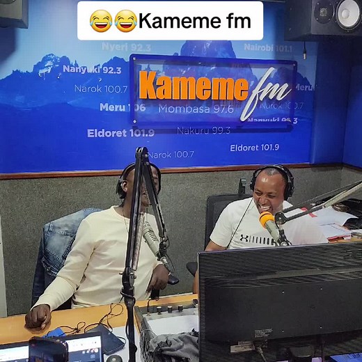 Engaging Conversations at Kaneme FM Radio Studio