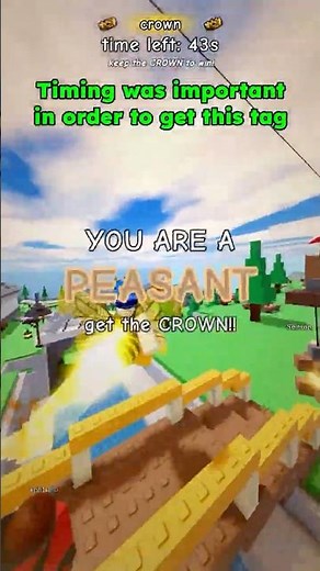timing is crucial 👑 #untitledtaggame #roblox #edit