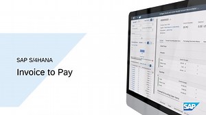 SAP S4HANA - Invoice to Pay Overview