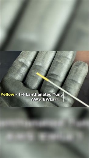 TIG Tungsten Colors Explained #welding #weld #welder