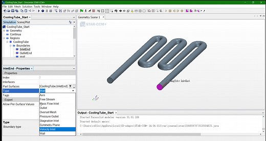 star ccm  v200.1 IGBT冷却管路仿真