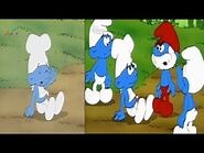 Die Schlümpfe- Vergleich aus der Folge "Denisas Puppe" - 4-3 Junior und 16-9 Disney Channel
