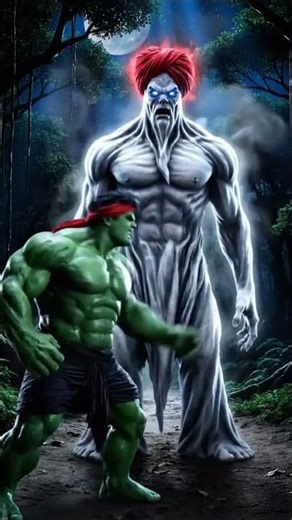 Ghost with Hulk