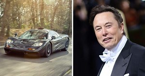 Elon Musk's $28 million McLaren F1 didn't have insurance when he crashed it