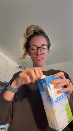Unusual Method for Opening Boxed Milk | Funny Video