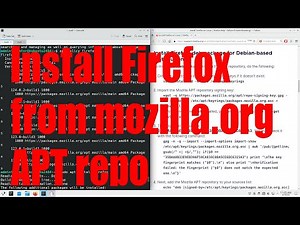 Install Firefox from mozilla.org APT repository tutorial for beginners - April 2024 - 9f7f43cd