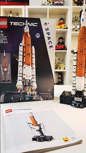 Epic Build & Incredible Launch Mechanism - LEGO Technic 42221 NASA Artemis - 🚀 #lego #nasa #space