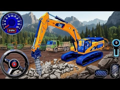 Real JCB Construction Work Gameplay 🚧 | Excavator Simulator 2026 | Android Gameplay