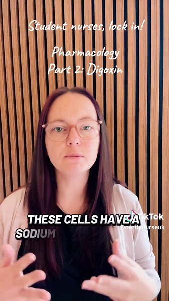 Student nurses, let’s make digoxin make sense #studentnurse #studynursinguk #studentnursetiktok #studentnurseuk #nursingresources