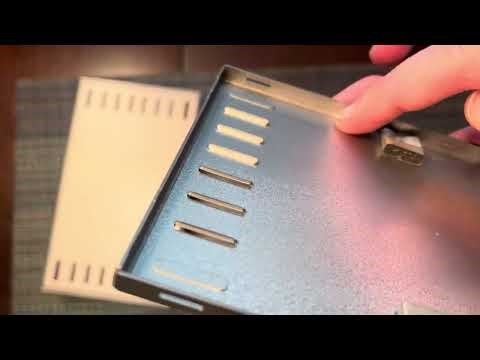 How to open an old LaCie external hard drive enclosure