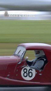 The iconic Morgan name lives on. Charles Morgan, the grandson of the Morgan founder took this #Morgan Plus 4 round the Goodwood Motor Circuit! #GoodwoodRevival | The Goodwood Revival