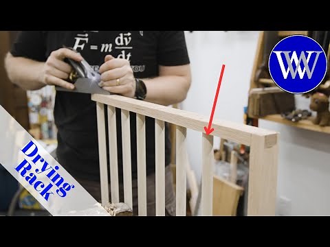 How To Make A Drying Rack For The Laundry Room