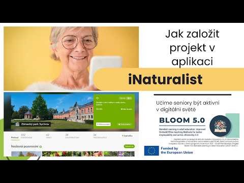 Jak založit projekt v aplikaci iNaturalist