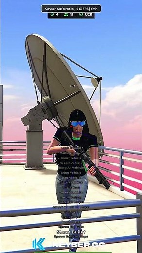 Using 5$ FiveM Cheat | keyser fivem #gta #fivemhacker #gaming #fivem #gtarp #gtaonline