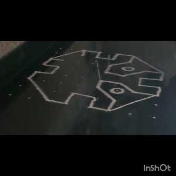 8x8 Dots Kolam Design | Big Kolam Made Simple | Step by Step Pattern | Amma Approves