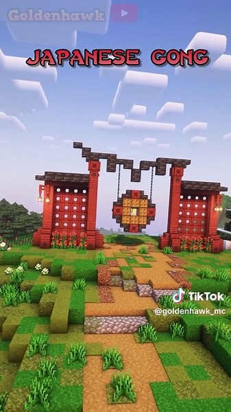 Japanese Gong for Your Minecraft World