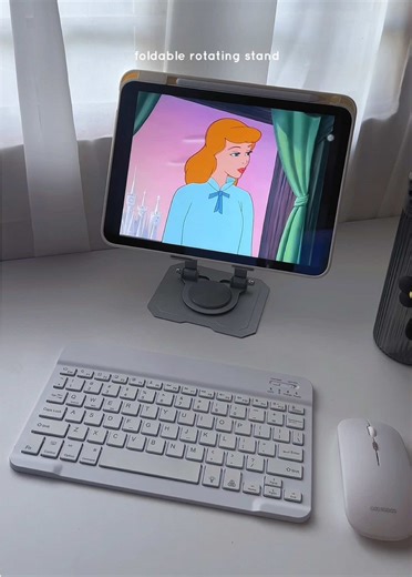 Foldable Rotating Stand for iPad: A Perfect Desk Setup