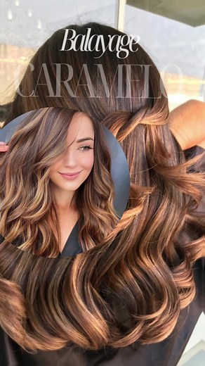 Tendencias de Balayage Caramelo para Morenas