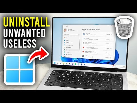 Windows 11: How To Uninstall Unwanted & Useless Apps - Step By Step