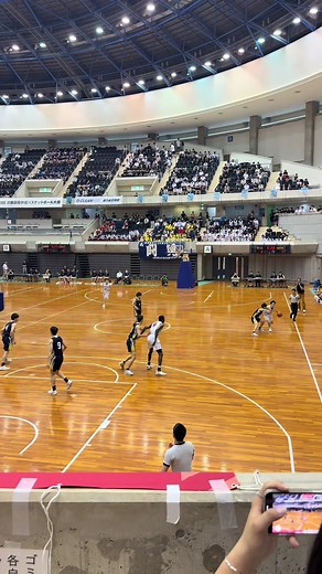 東山高校の男子バスケ準決勝の速攻