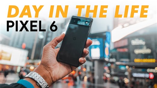 Google Pixel 6 - Real day in the life review (battery camera test)