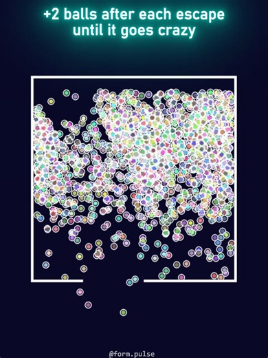 Explosive Ball-Building Simulation