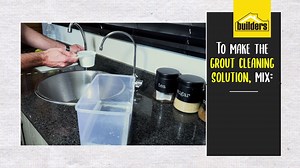 A quick and easy way to bring life back to your tiled areas. Here's how to use household ingredients to make tile grout cleaner. | Builderssa