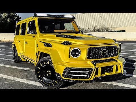 MOST BRUTAL G CLASS! 😱 +SOUND! 1 of 7 G Wagon Wide Body by Mansory! 2026 Mercedes AMG G63