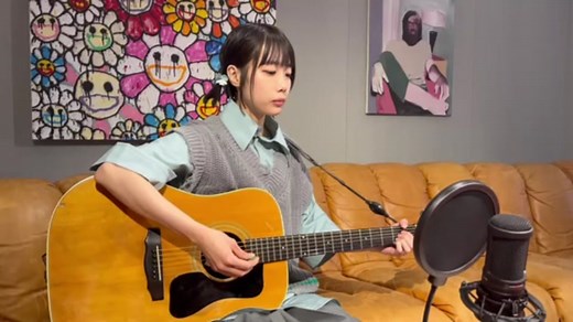 あのちゃんの「AIDA」をアコギで演奏してみた