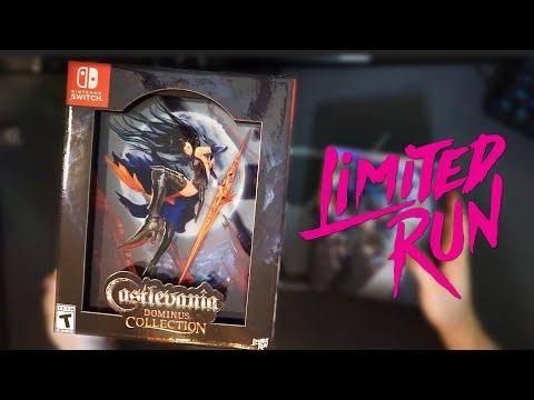 Castlevania Dominus Collection Collector's Edition Unboxing [Limited Run Games]